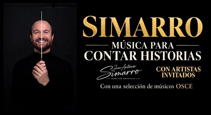 Cartel del espectáculo Simarro - Música Para Contar Historias