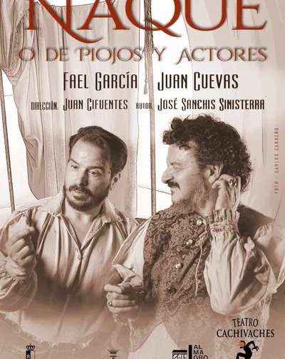 Cartel del espectáculo Ñaque o de Piojos y Actores