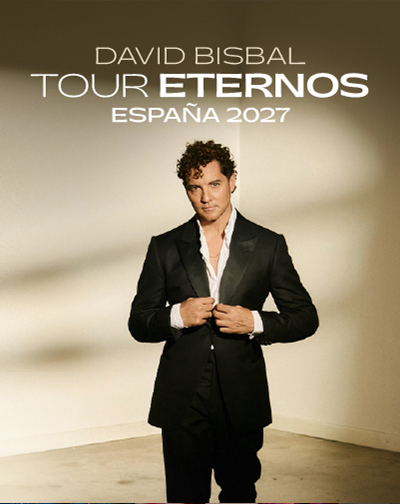 Cartel del espectáculo David Bisbal - Tour Eternos