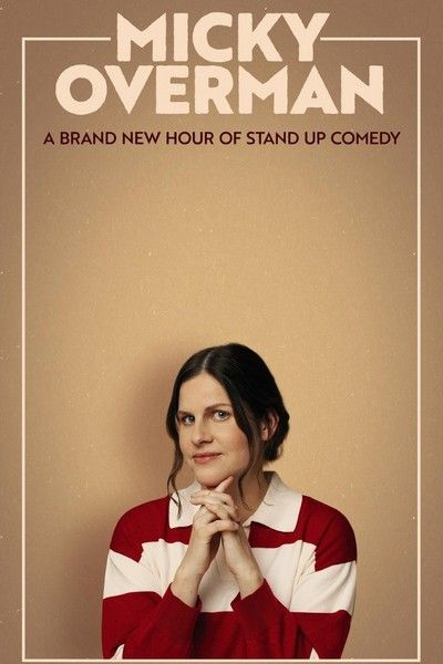 Cartel del espectáculo Micky Overman. Don't Threaten Me With A Good Time