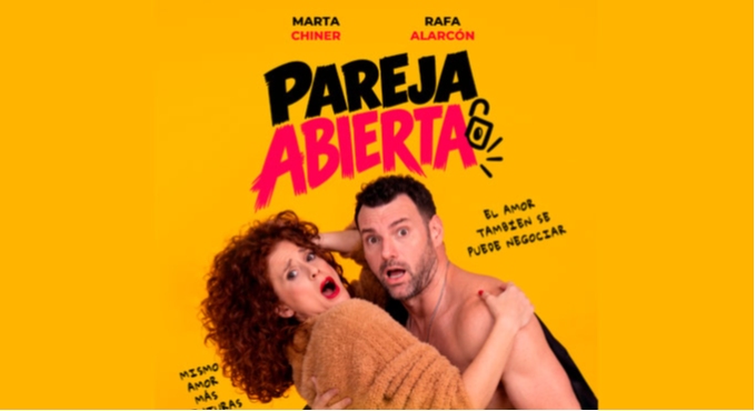 Cartel del espectáculo Pareja Abierta - Marta Chiner & Rafa Alarcón
