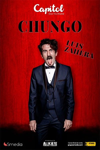 Cartel del espectáculo Luis Zahera - Chungo