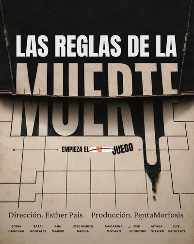 Cartel del espectáculo Las Reglas de la Muerte